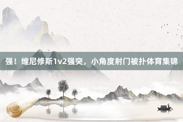 强！维尼修斯1v2强突，小角度射门被扑体育集锦