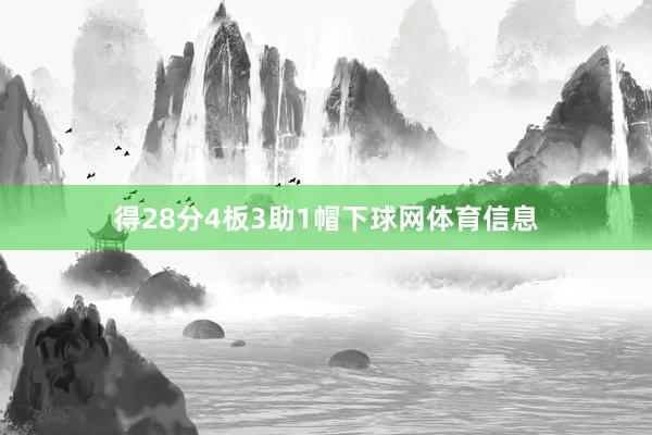 得28分4板3助1帽下球网体育信息