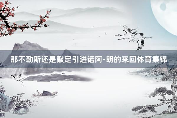 那不勒斯还是敲定引进诺阿-朗的来回体育集锦
