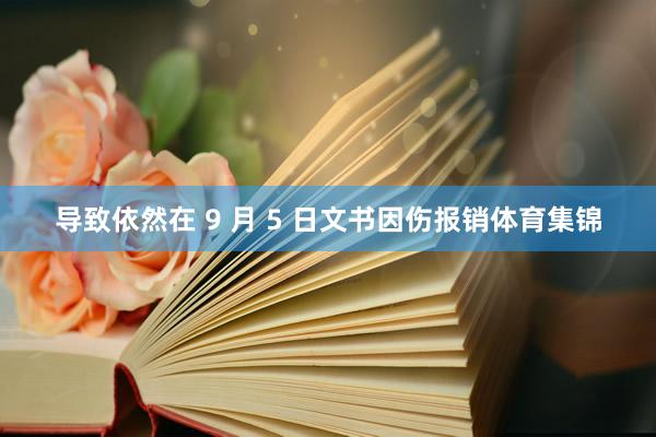 导致依然在 9 月 5 日文书因伤报销体育集锦