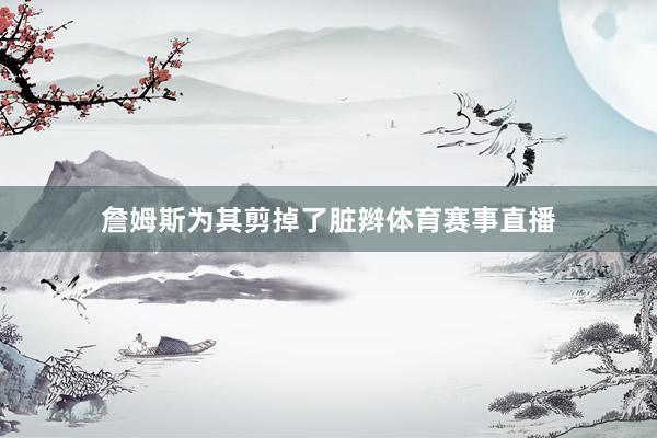 詹姆斯为其剪掉了脏辫体育赛事直播
