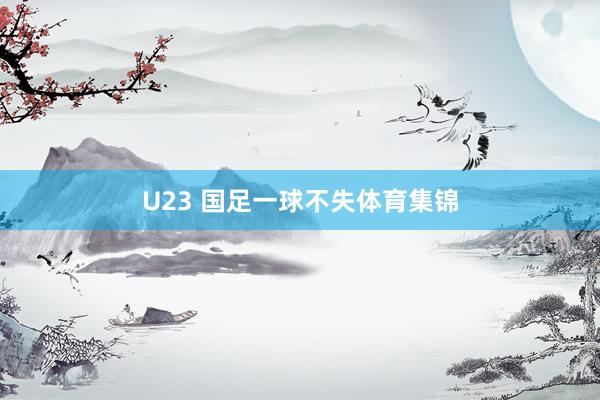 U23 国足一球不失体育集锦