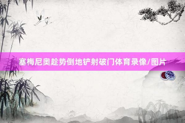 塞梅尼奥趁势倒地铲射破门体育录像/图片