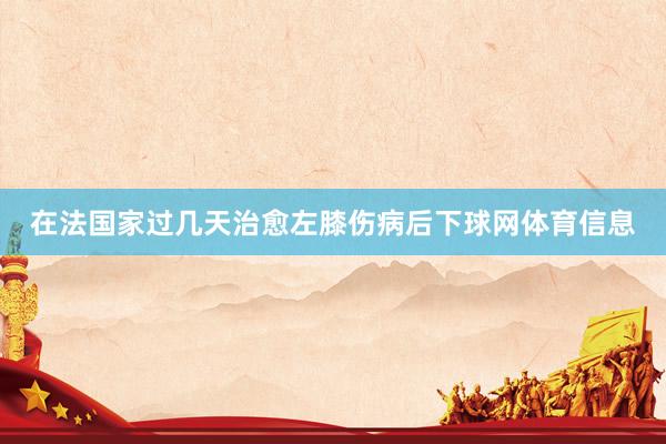 在法国家过几天治愈左膝伤病后下球网体育信息