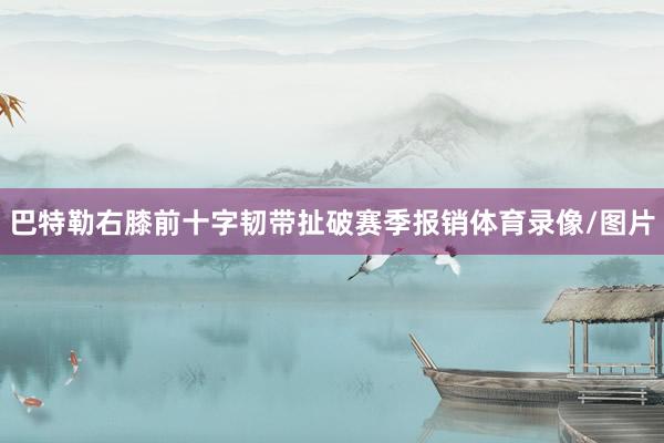 巴特勒右膝前十字韧带扯破赛季报销体育录像/图片