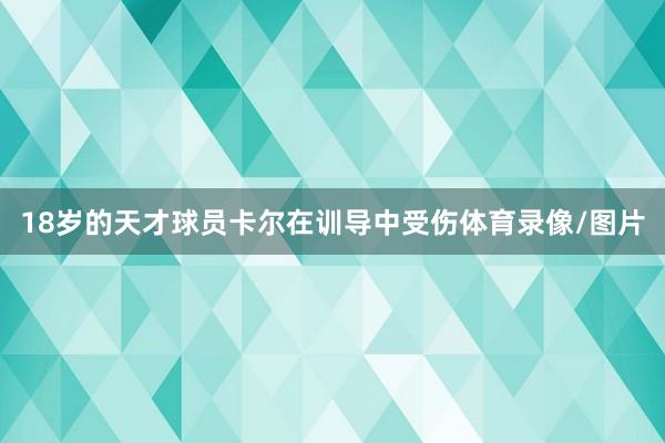 18岁的天才球员卡尔在训导中受伤体育录像/图片